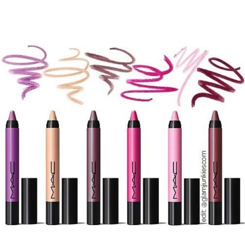 MAC Cosmetics Dazzlelips Crayon Lipstick Spaced Out Pink Pearl Brand New in Box